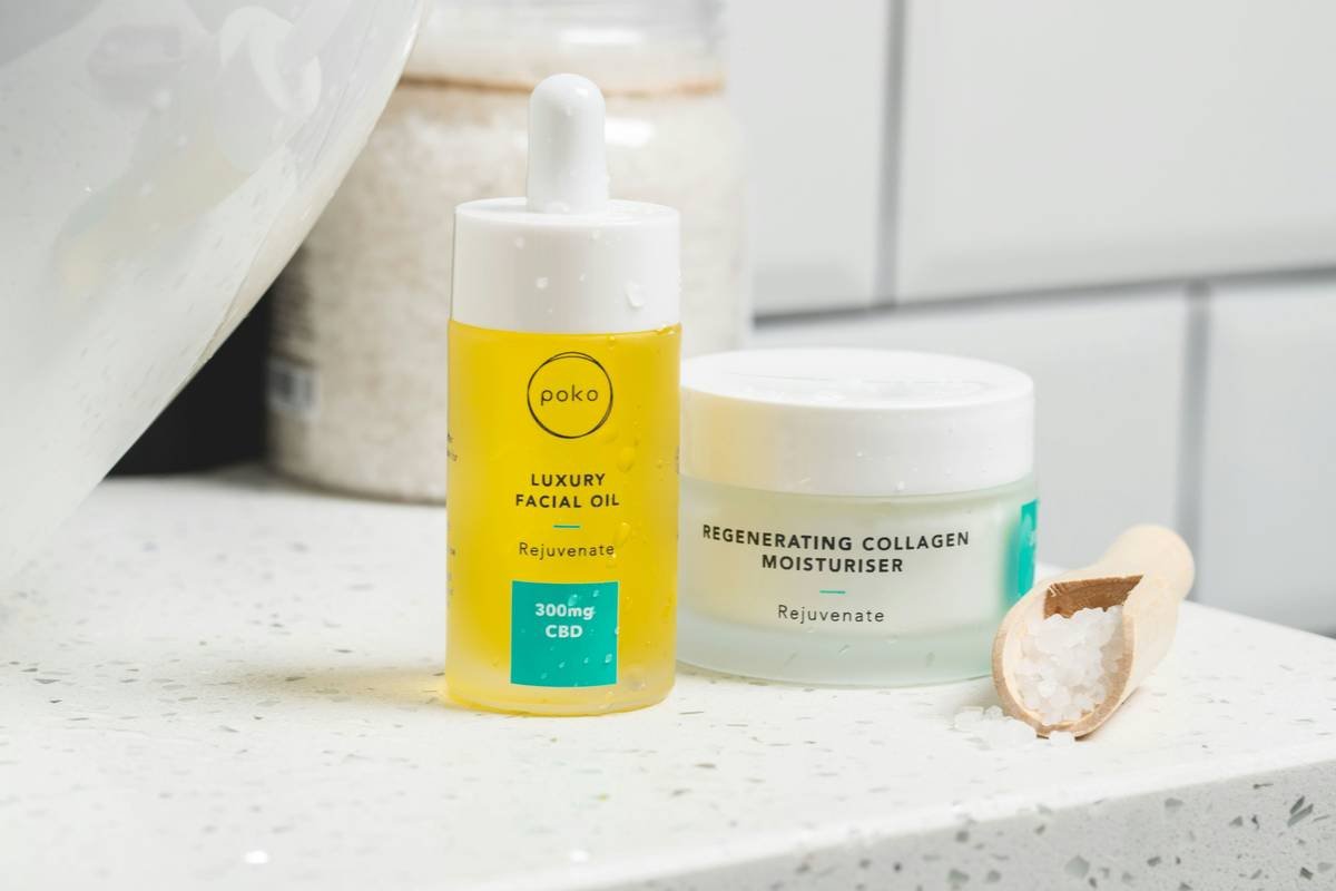 Side-by-side comparison showing clean beauty for all product accessibility and ingredient safety across skin types